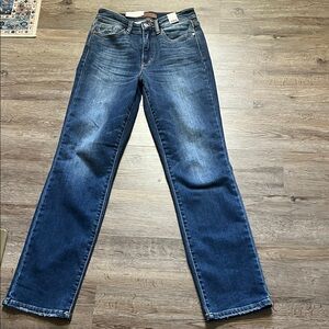 Judy Blue Dark Wash Straight Leg Jeans